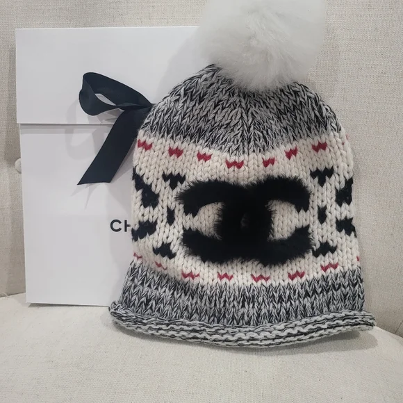 Chanel Pom-Pom Beanie